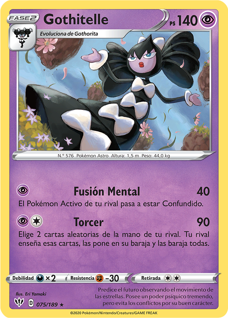 Gothitelle (Reverse Holo)