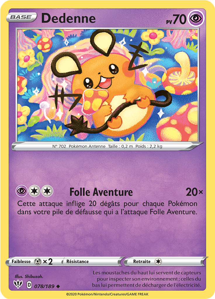 Dedenne (Reverse Holo)