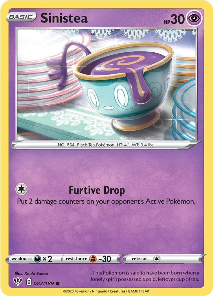 Sinistea (Reverse Holo)