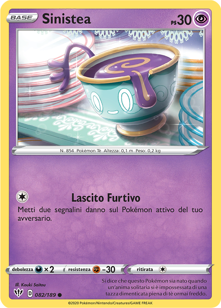 Sinistea (Reverse Holo)