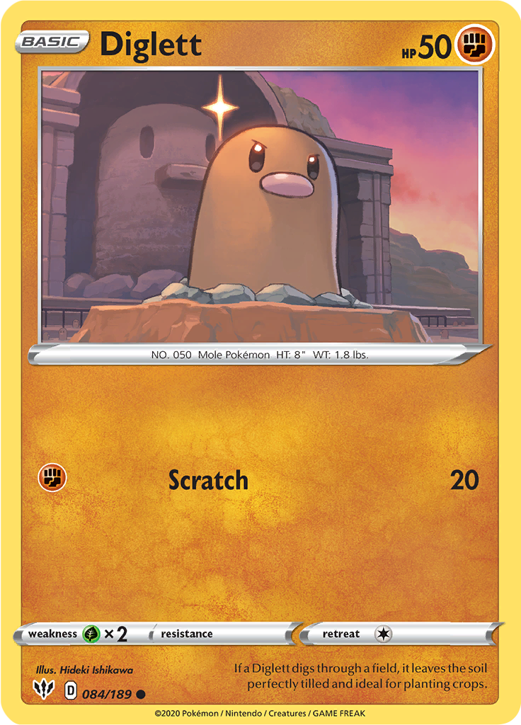 Diglett (Reverse Holo)