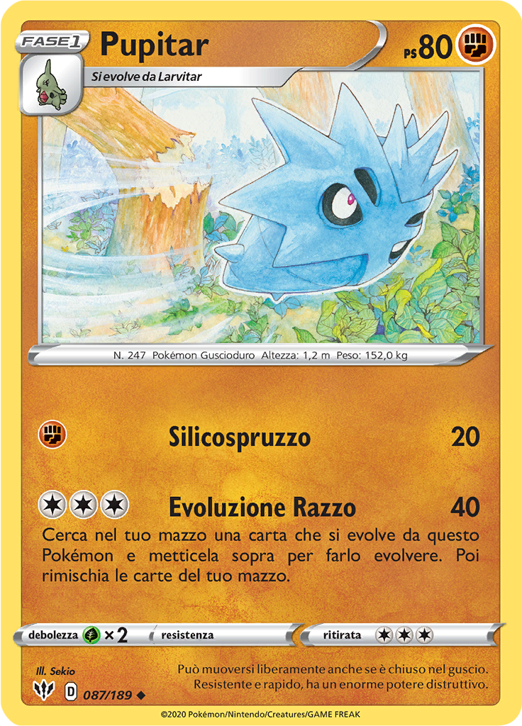Pupitar (Reverse Holo)