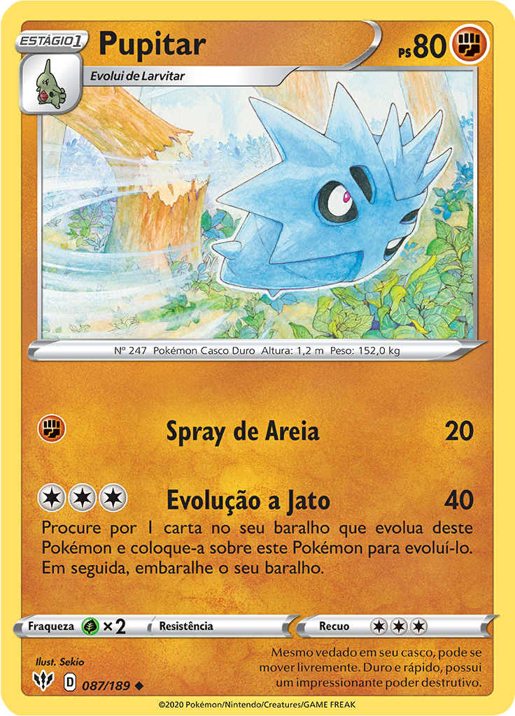Pupitar (Reverse Holo)