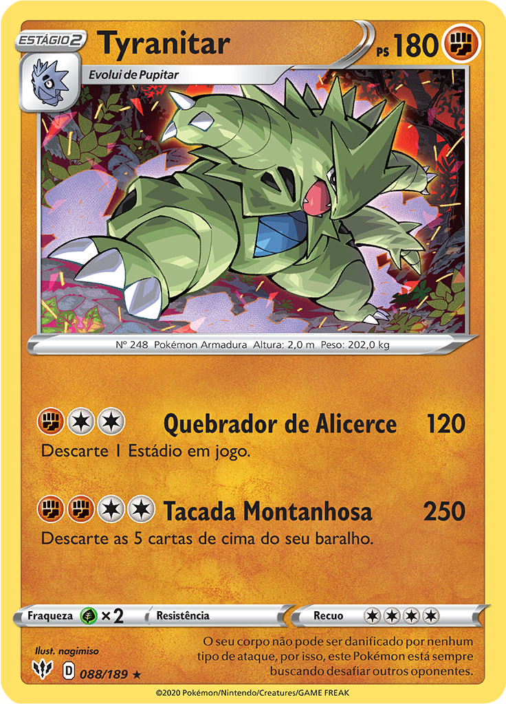 Tyranitar (Reverse Holo)