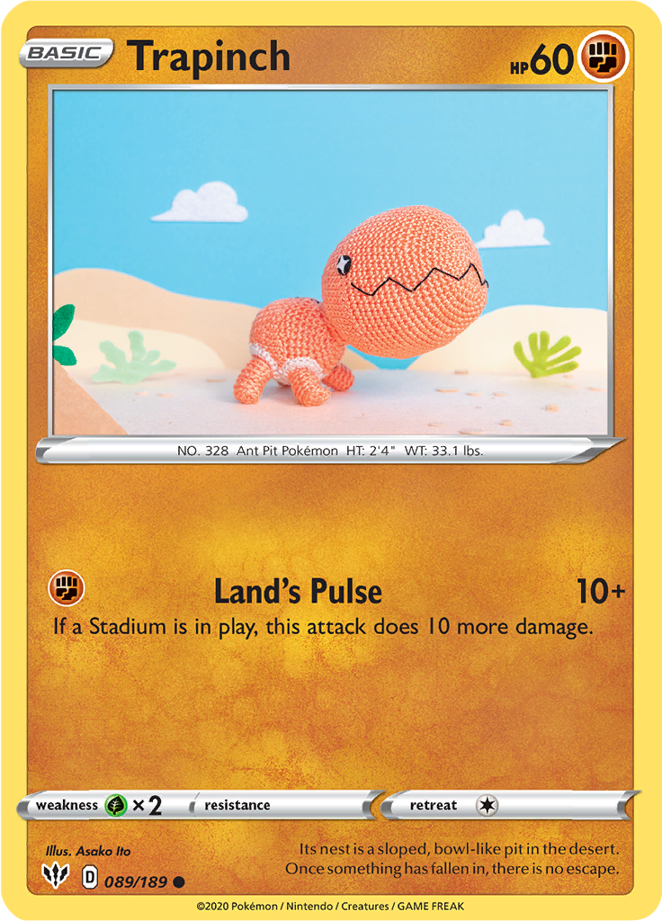 Trapinch (Reverse Holo)