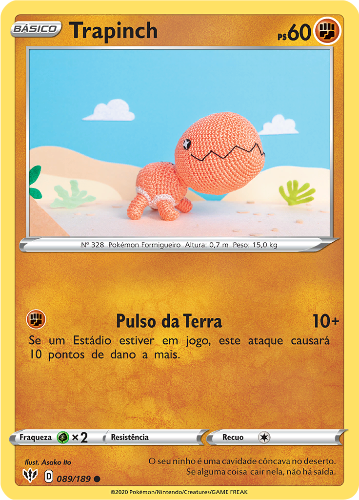 Trapinch (Reverse Holo)