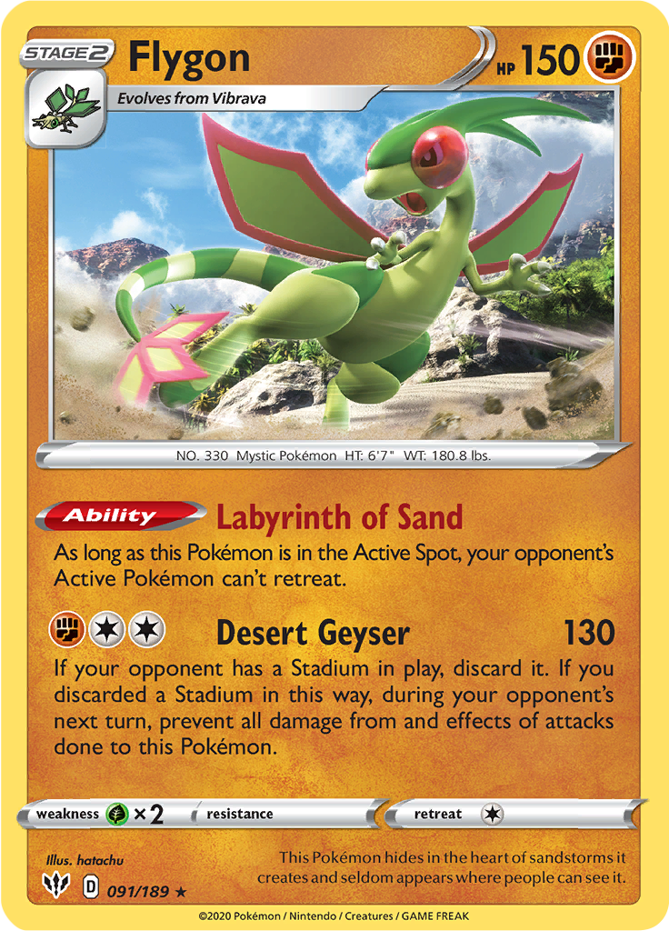 Flygon (Reverse Holo)