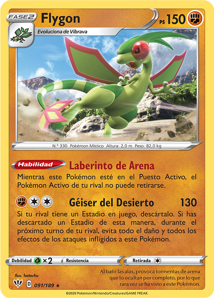 Flygon (Reverse Holo)