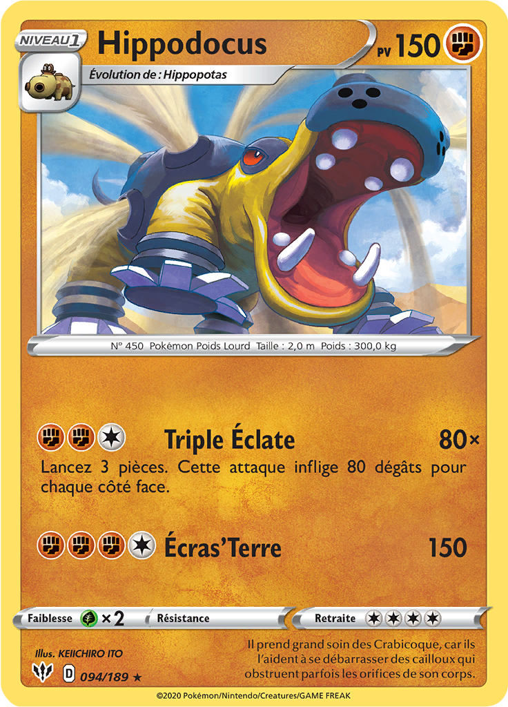 Hippodocus (Reverse Holo)