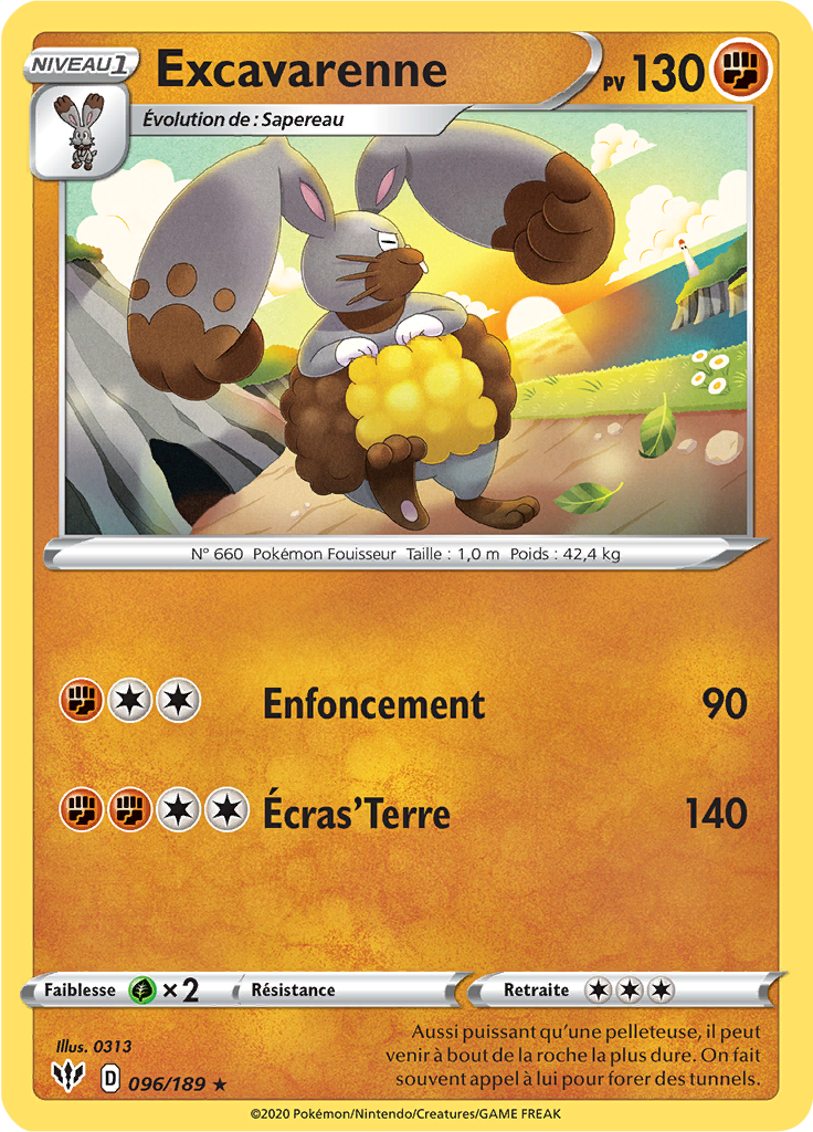 Excavarenne (Reverse Holo)