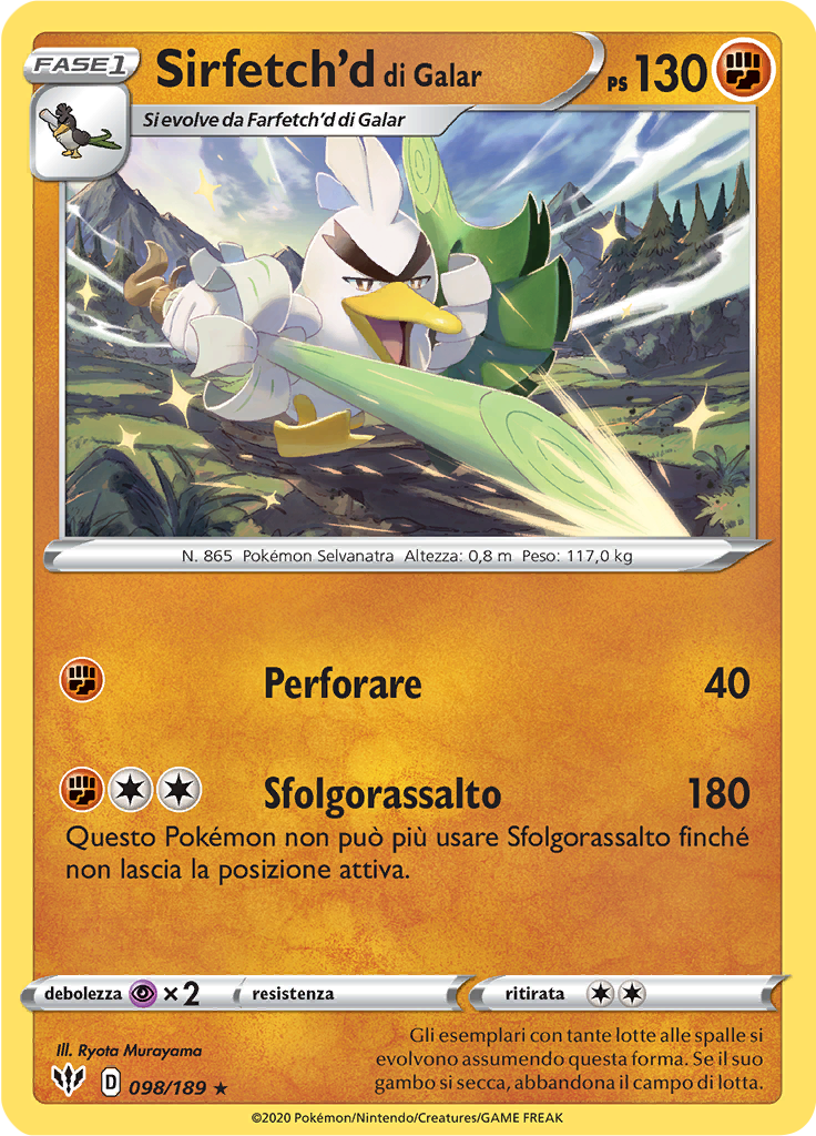 Sirfetch'd di Galar