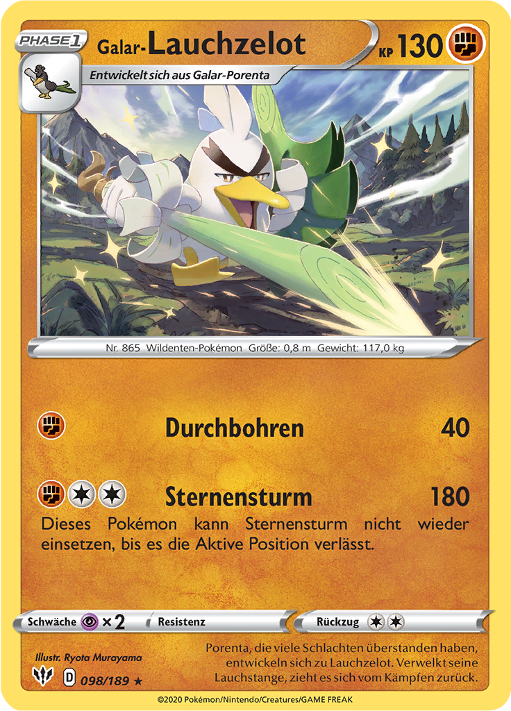 Galar-Lauchzelot (Reverse Holo)