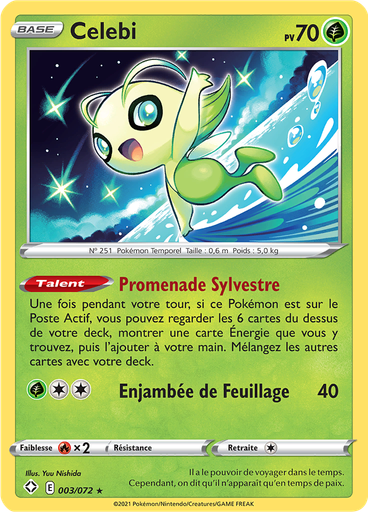 Celebi (Reverse Holo)