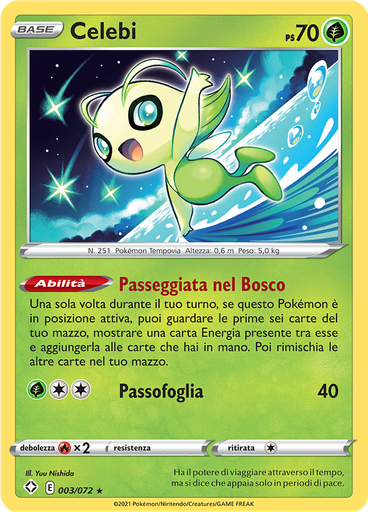 Celebi (Reverse Holo)