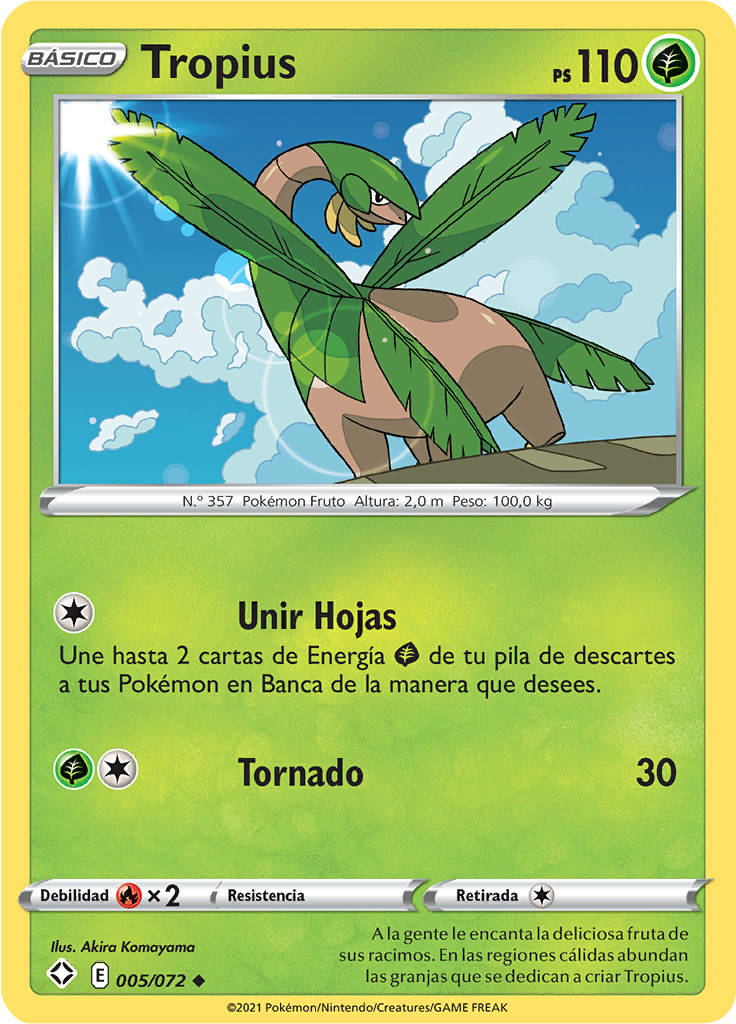 Tropius (Reverse Holo)