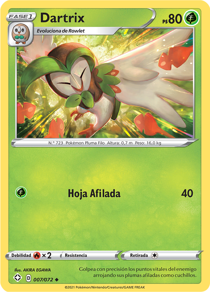 Dartrix (Reverse Holo)