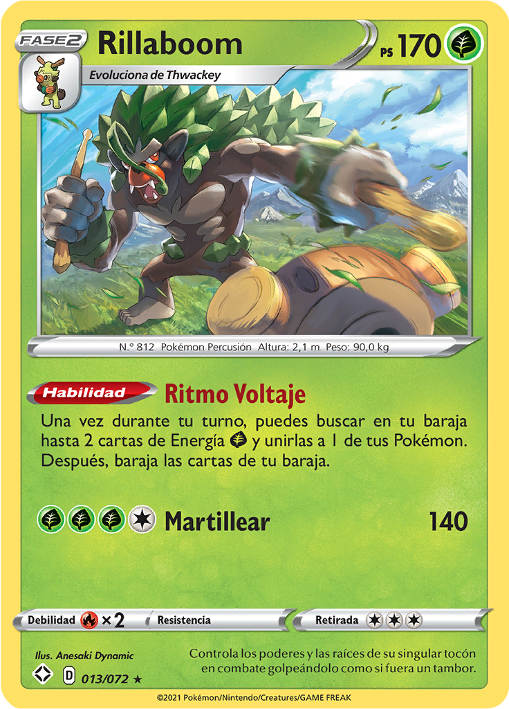 Rillaboom (Reverse Holo)