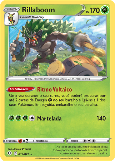 Rillaboom (Reverse Holo)