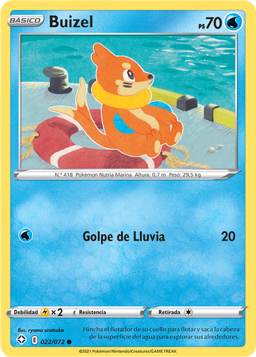Buizel (Reverse Holo)