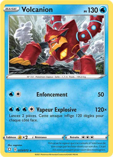 Volcanion (Reverse Holo)
