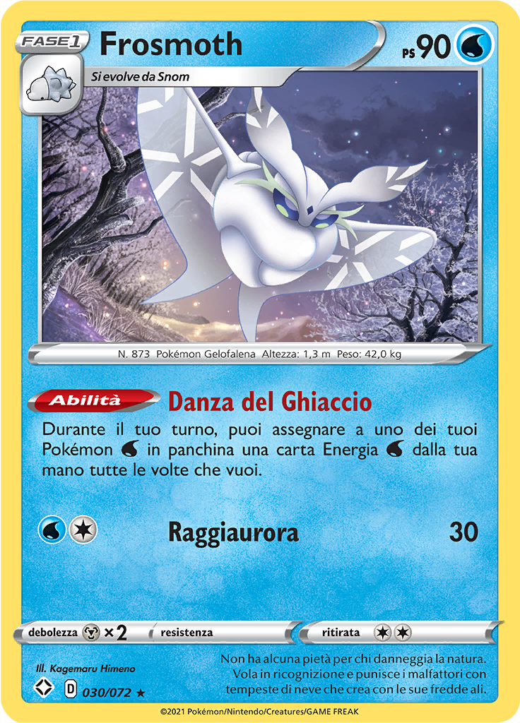 Frosmoth (Reverse Holo)