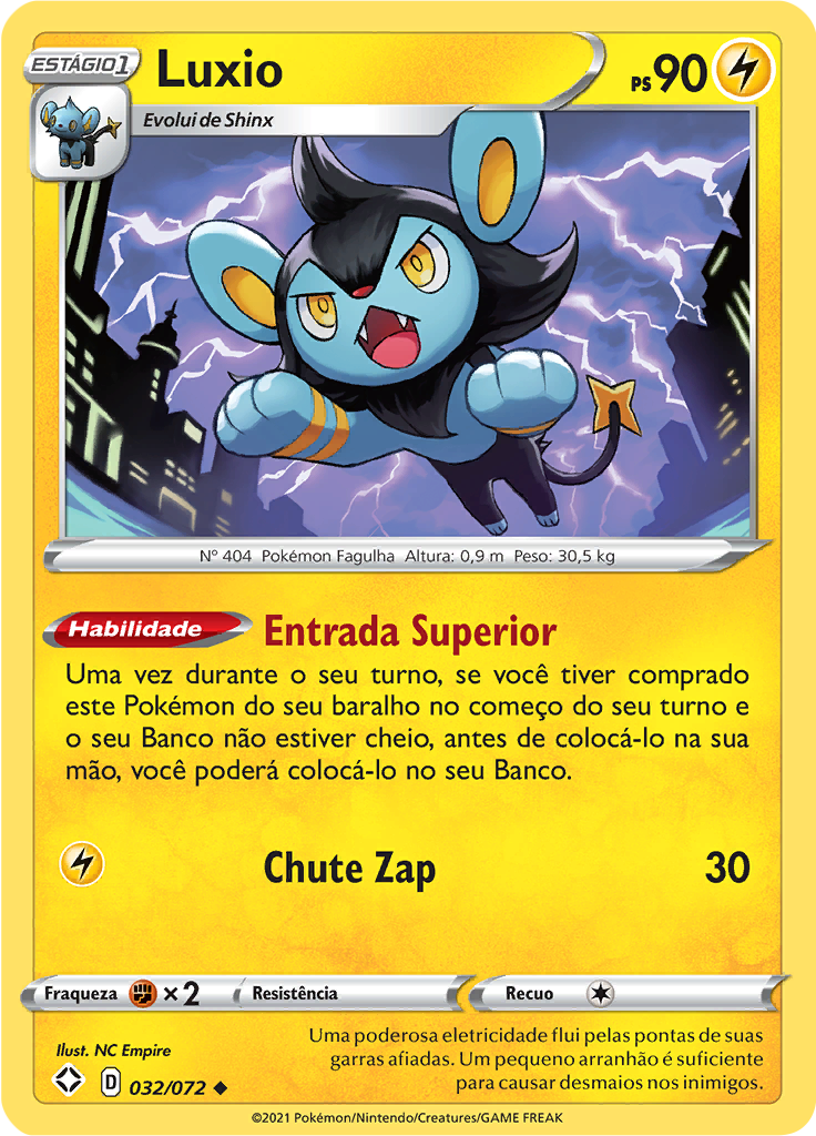 Luxio (Reverse Holo)