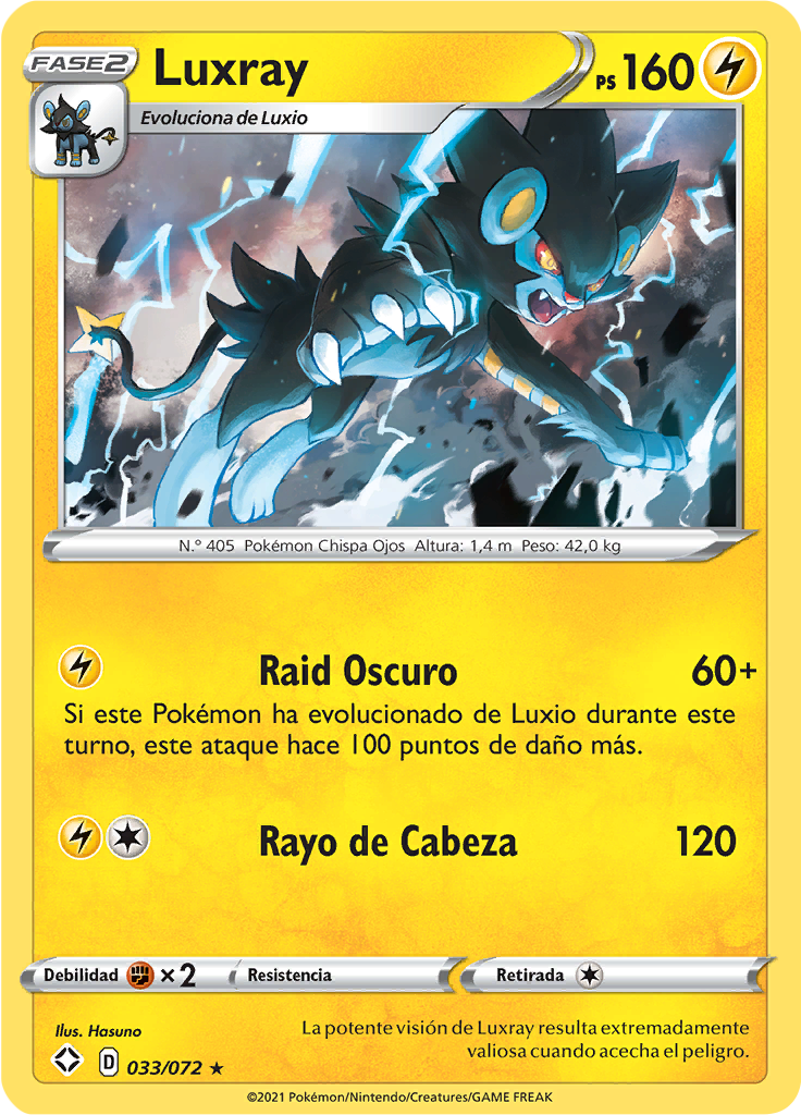 Luxray (Reverse Holo)