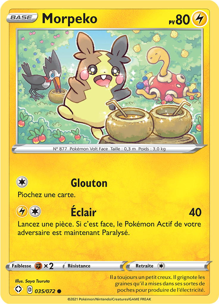 Morpeko (Reverse Holo)