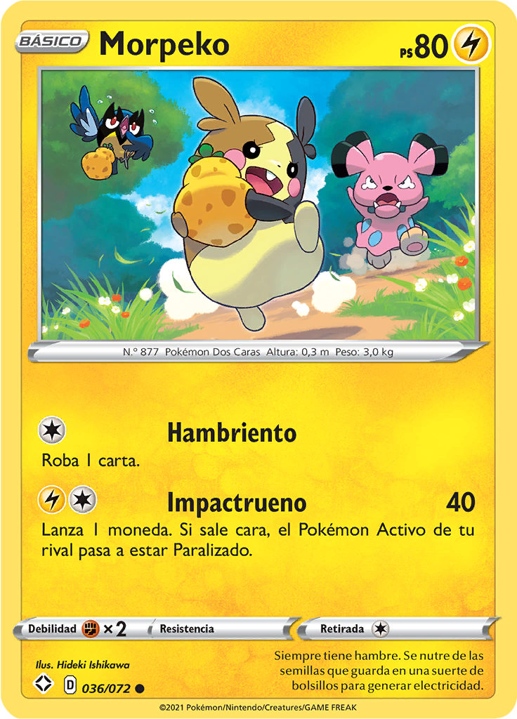 Morpeko (Reverse Holo)