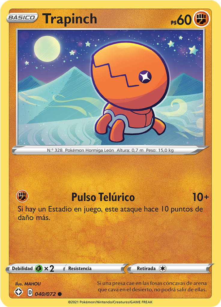 Trapinch (Reverse Holo)