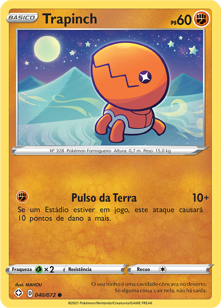 Trapinch (Reverse Holo)