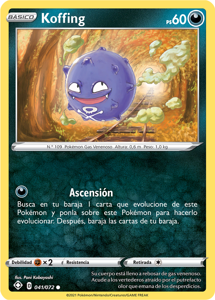 Koffing (Reverse Holo)
