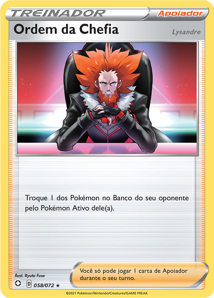 Ordem da Chefia (Reverse Holo)