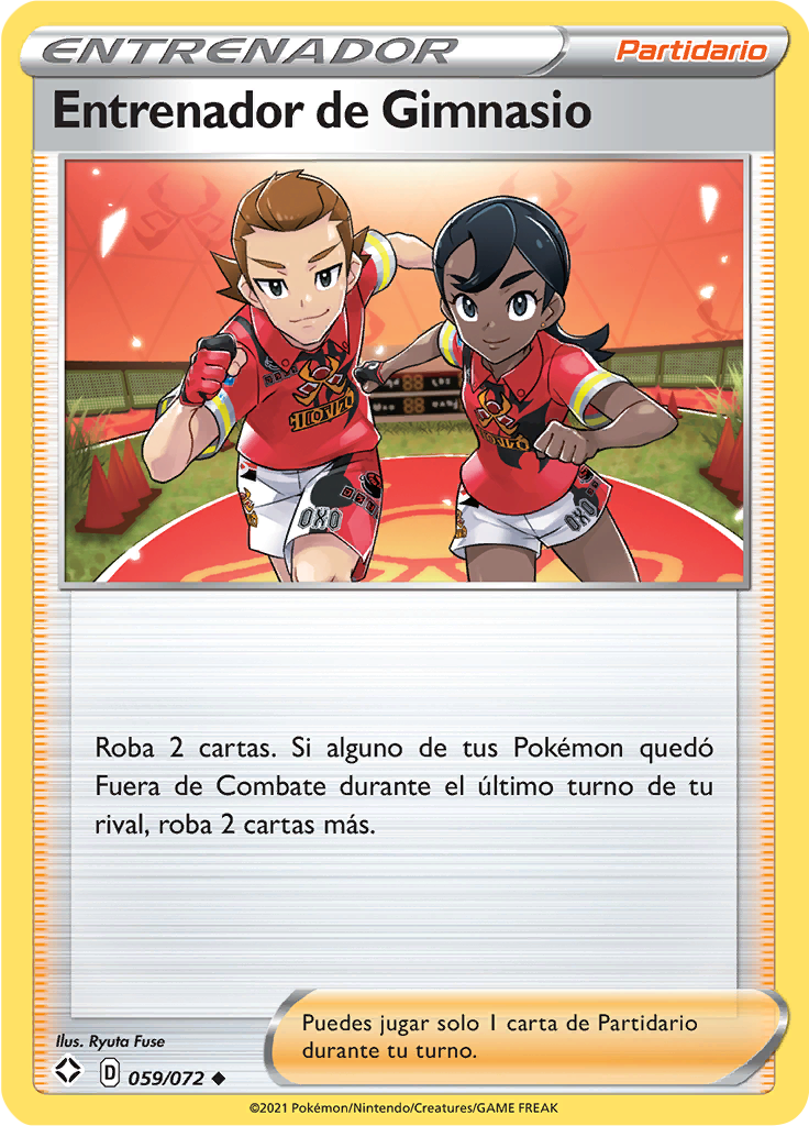 Entrenador de Gimnasio (Reverse Holo)