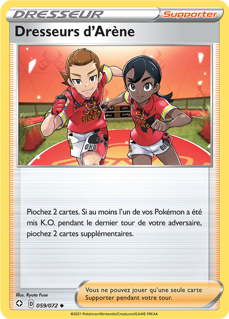 Dresseurs d'Arène (Reverse Holo)