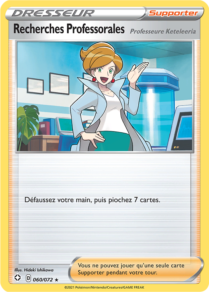 Recherches Professorales (Professeure Keteleeria) (Reverse Holo)