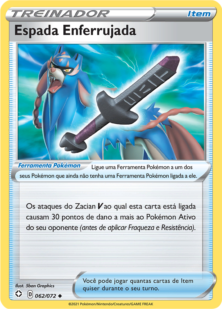 Espada Enferrujada (Reverse Holo)