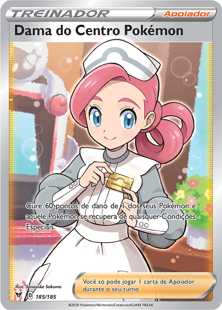 Dama do Centro Pokémon
