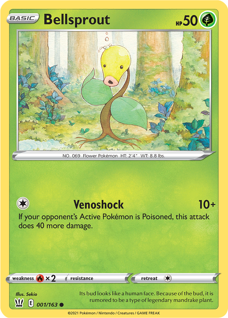 Bellsprout (Reverse Holo)