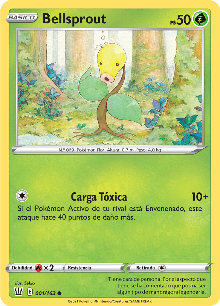 Bellsprout (Reverse Holo)