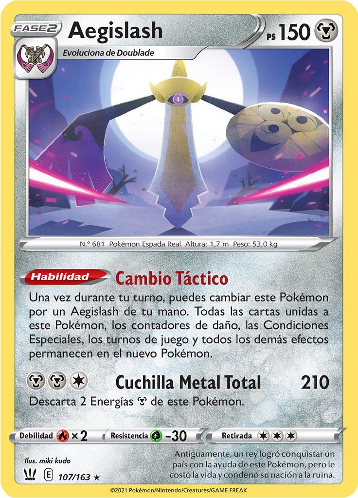 Aegislash (Reverse Holo)