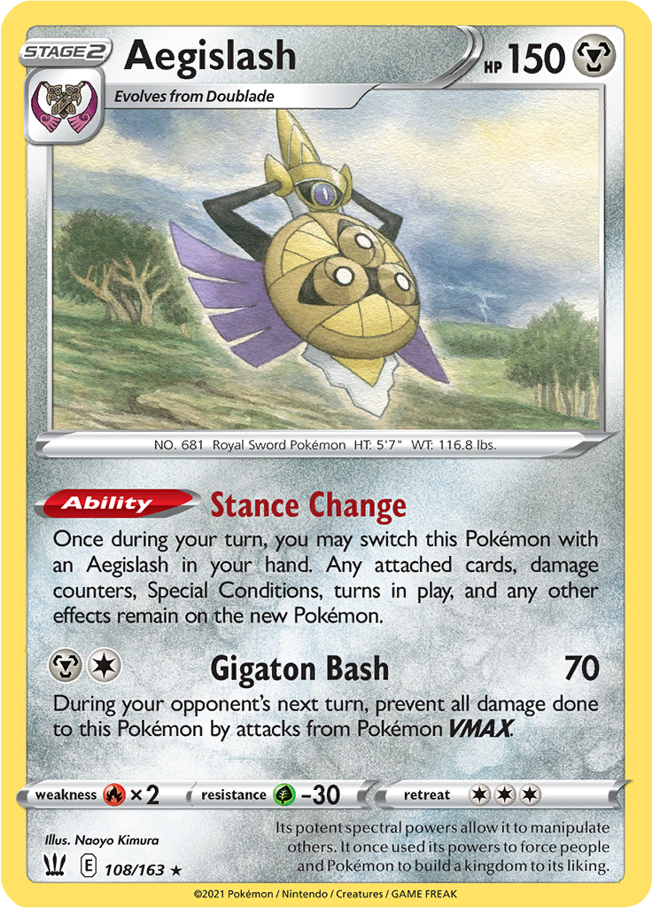 Aegislash (Reverse Holo)