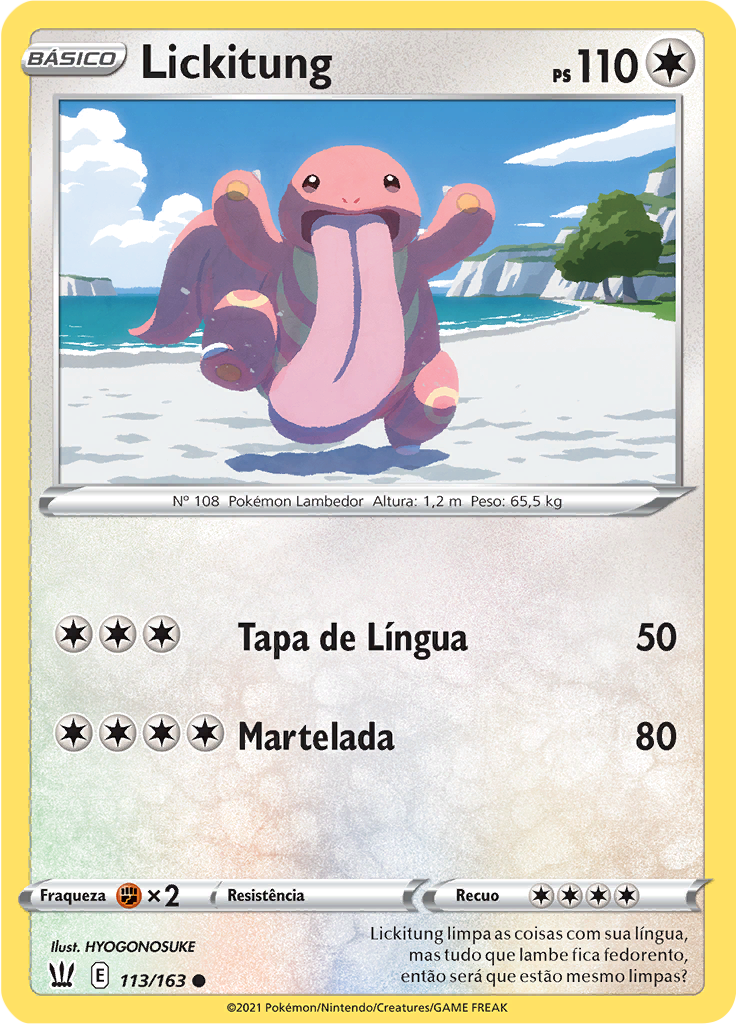 Lickitung (Reverse Holo)