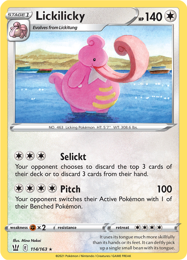 Lickilicky (Reverse Holo)