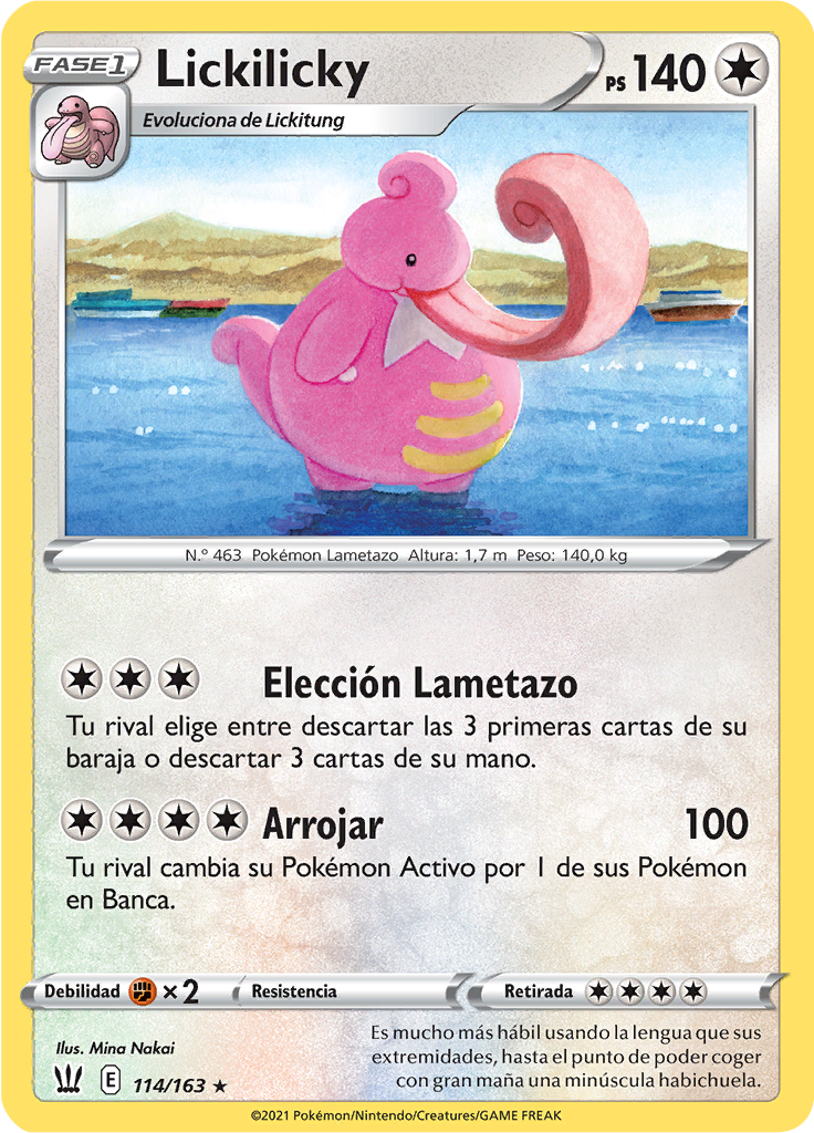 Lickilicky (Reverse Holo)