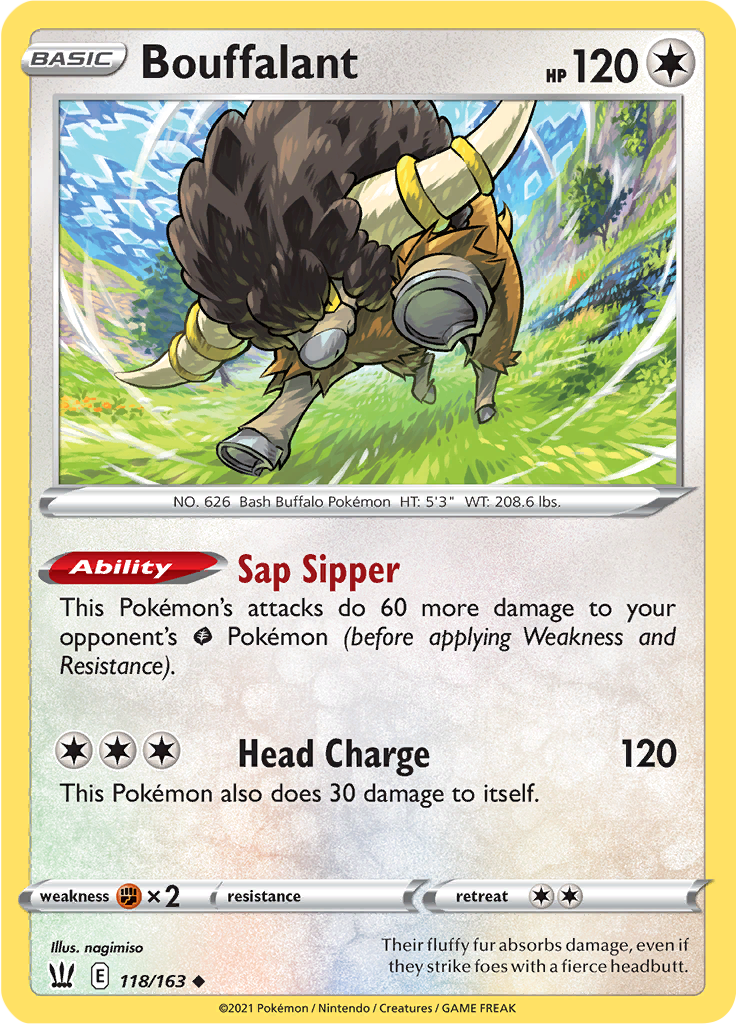 Bouffalant (Reverse Holo)