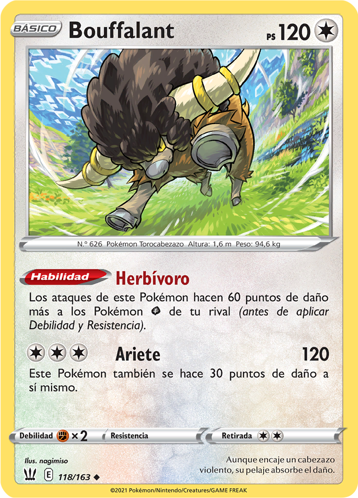 Bouffalant (Reverse Holo)