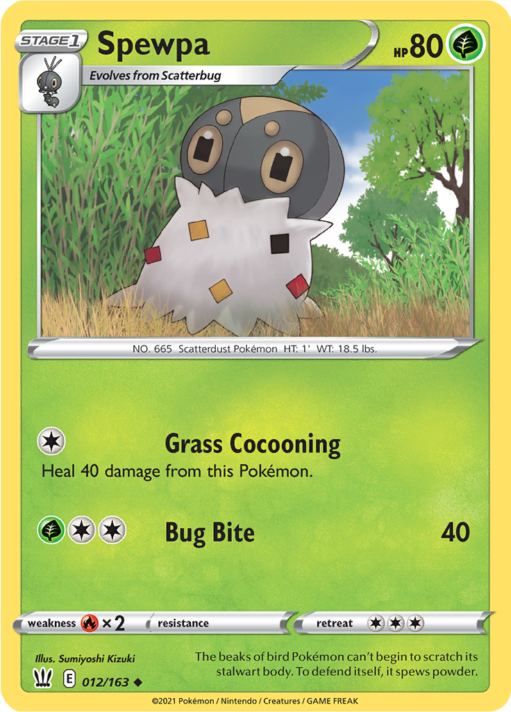 Spewpa (Reverse Holo)