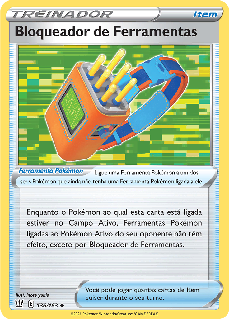 Bloqueador de Ferramentas (Reverse Holo)