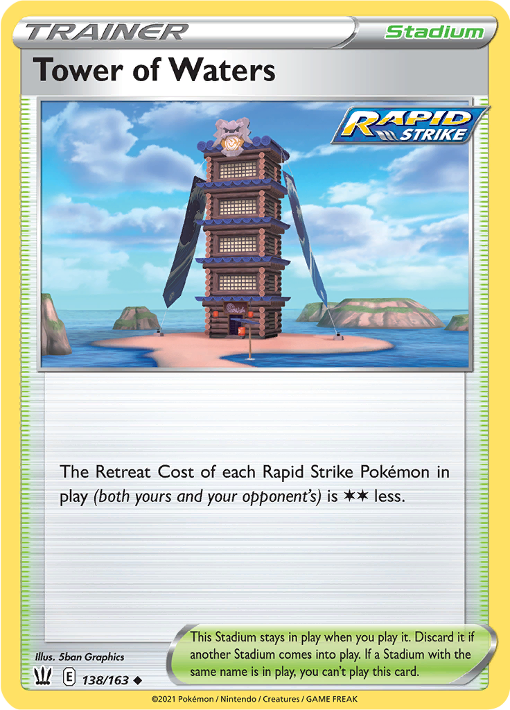 Tower of Waters (Reverse Holo)